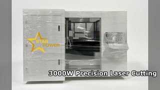 3000W Fiber Laser Cutter Κοπή μετάλλων υψηλής ακρίβειας