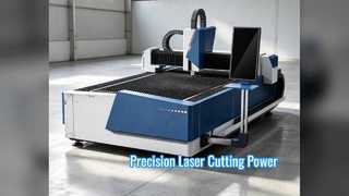 Βιομηχανική μηχανή κοπής λέιζερ ινών PrecisionCut Pro