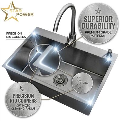 Καλή τιμή 15 Inch Round Undermount Bar Sink SUS304 20 Gauge Stainless Steel with Basket Strainer σε απευθείας σύνδεση