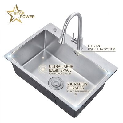 Καλή τιμή 16 Inch Round Undermount Bar Sink SUS304 18 Gauge Stainless Steel with Basket Strainer σε απευθείας σύνδεση