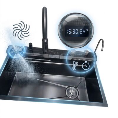 Καλή τιμή 23 Inch Drop-In Single Bowl Kitchen Sink SUS304 18 Gauge with Faucet Hole σε απευθείας σύνδεση