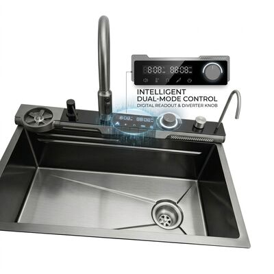Καλή τιμή 32 Inch Undermount Double Bowl Kitchen Sink 50/50 SUS304 16 Gauge with Bottom Grids σε απευθείας σύνδεση
