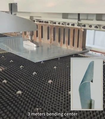 2.2m Τύπος πίεσης βραχίονα Κέντρο κάμψης Μηχανή πόρτα φύλλο μεταλλικού κάμψης