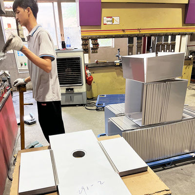 Μηχανή κάμψης φύλλων ακριβείας CNC για την κατασκευή εξοπλισμού κουζίνας με ατσάλι 201
