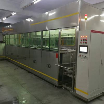 Προηγμένο βιομηχανικό εξοπλισμό καθαρισμού και ξήρανσης με υπερηχητική τεχνολογία για μεταλλικά εξαρτήματα