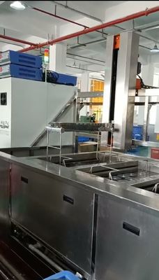 Καλή τιμή Βιομηχανικός εξοπλισμός καθαρισμού και ξήρανσης με υπερηχητική τεχνολογία για μεταλλικά εξαρτήματα ακριβείας σε απευθείας σύνδεση
