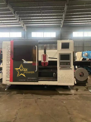 Μεγάλη υψηλής ισχύος 3KW ακριβής μηχανή CNC laser cutting sheet metal