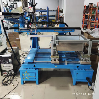 Σύστημα CNC με έλεγχο προγραμματισμού PLC Μηχανή συγκόλλησης επιφάνειας νεροχύτης από ανοξείδωτο χάλυβα