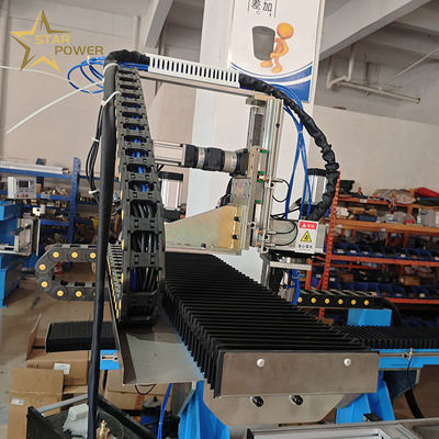 Μεγάλη μηχανή συγκόλλησης επιφάνειας CNC υψηλής απόδοσης για συγκόλληση πάνελ από μεταλλικό ανοξείδωτο χάλυβα