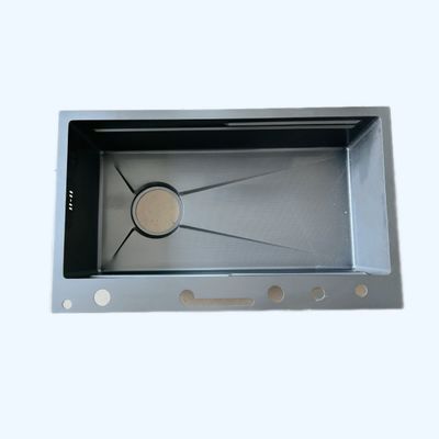 Γκρι διαχωριστικό νεροχύτη για σύγχρονες κουζίνες