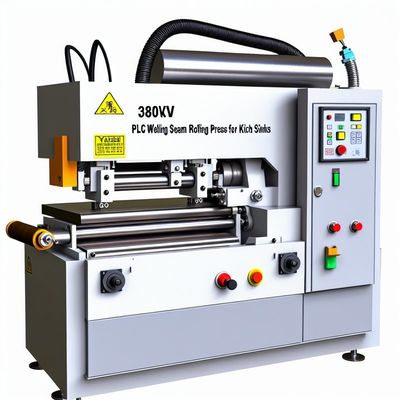 380V 2.3KW PLC συγκόλληση έλξης Rolling Press για νεροχύτες κουζίνας