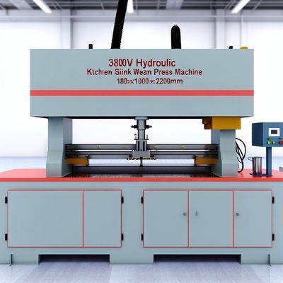 380V υδραυλικό νεροχύτη κουζίνας συγκόλληση συγκόλληση πρέσα έλξης 1800x1000x2100mm