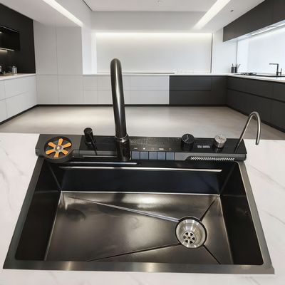 Καλή τιμή Πάνω τοποθέτηση / Drop-in νεροχύτη νεροχύτης από ανοξείδωτο χάλυβα νεροχύτη 800mm με βρύση υψηλής τόξας. σε απευθείας σύνδεση