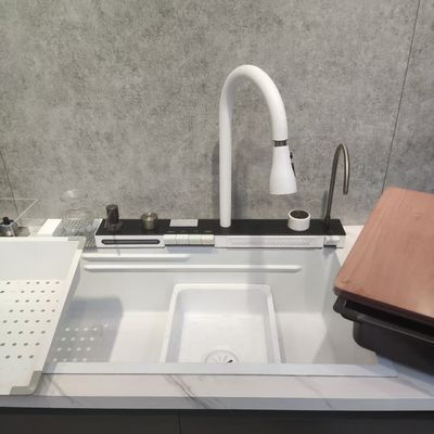 Handmade Bionic Lotus Leaf Effect Nano Oleophobic Single/Double Bowl Sink