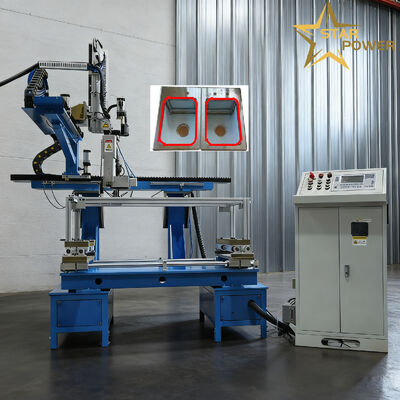 Μηχανή συγκόλλησης νεροχύτων από ανοξείδωτο χάλυβα με έλεγχο CNC με πνευματική σύσφιξη και τάση 220V για χειροποίητα πάνελ νεροχύτων