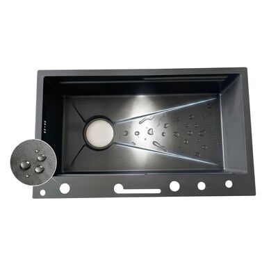 Καλή τιμή 30 Inch Drop-In Double Bowl Kitchen Sink 22 Gauge with Two Faucet Holes σε απευθείας σύνδεση