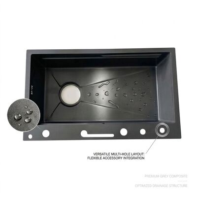 Καλή τιμή 24 Inch Drop-In Double Bowl Kitchen Sink 50/50 SUS304 22 Gauge with Drain Strainer online